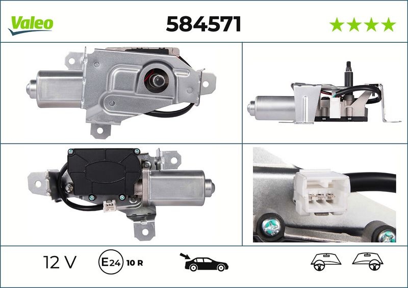 Vindrutetorkarmotor