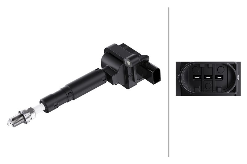 HELLA Ignition coil MERCEDES-BENZ 5DA 358 000-111 2504066,0001502980,A0001502980 Coil pack,Ignition coil pack,Engine coil,Engine coil pack