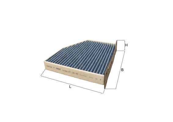 MAHLE ORIGINAL Pollen filter VW,AUDI,SKODA LAO 181 1K0819422,1K0819422B,1K1819007 1K1819653,1K1819653A,1K1819653B,1K1819669,JZW819653B,1K0819422