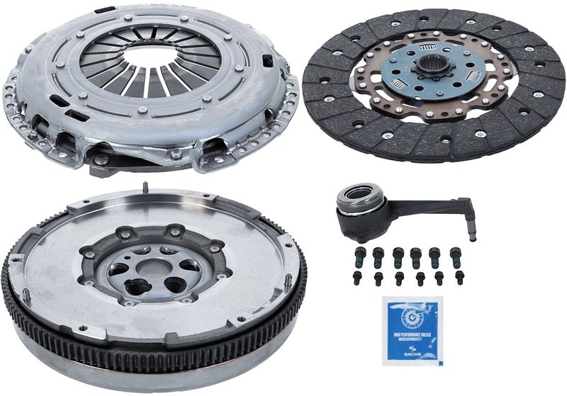 SACHS Clutch with pressure plate screws 2290 601 009 Clutch Kit VW,AUDI,SKODA,Golf V Schrägheck (1K1),TOURAN (1T1, 1T2),GOLF VI (5K1)