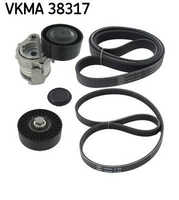 SKF V-ribbed belt set BMW VKMA 38317 55189677,60816054,71719394 Serpentine belt kit,Auxiliary belt kit,Poly V-belt kit,V-ribbed belt kit 71734476