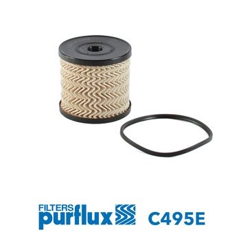 PURFLUX Fuel Filter FIAT,PEUGEOT,CITROËN C495E ACD8066E,190162,190165  190676,190677,1906A2,1906A5,1906A6,E148042,E148135,9401906768,GGF053,GGF083