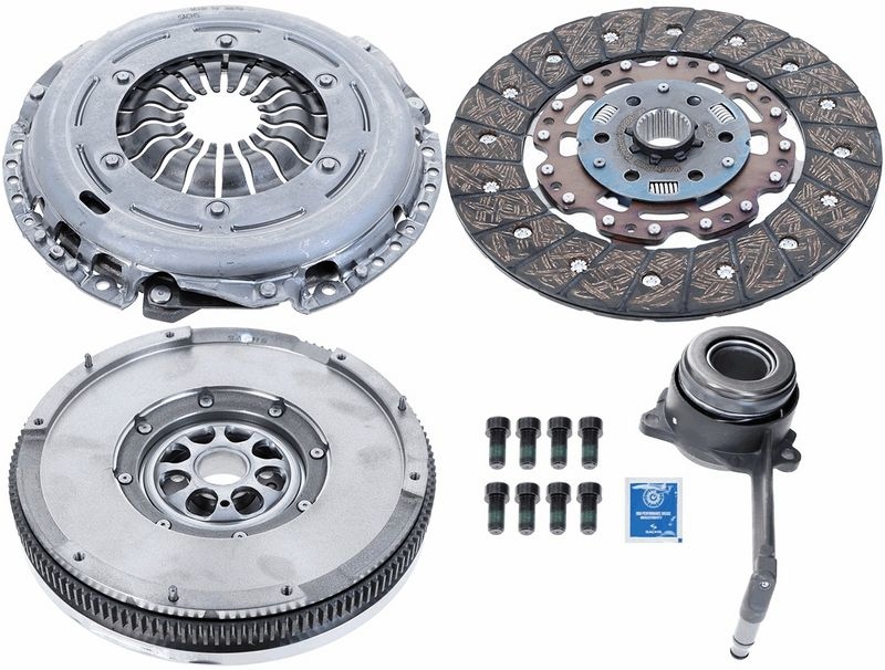 SACHS Clutch with flywheel screws 2290 601 070 Clutch Kit VW,Transporter V Bus (7HB, 7HJ, 7EB, 7EJ, 7EF, 7EG, 7HF, 7EC)