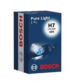Bosch Pure Light H7, 12V55W Blister1pcs1987301012
