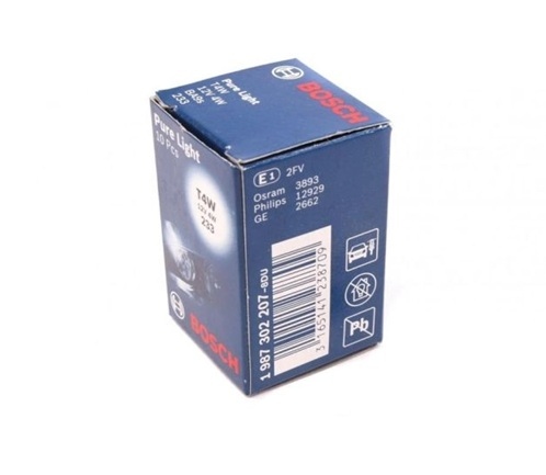 BOSCH Light Bulbs Pure Light WS T4W 1 987 302 207 Bulb, indicator VW,AUDI,MERCEDES-BENZ,Transporter IV Bus (70B, 70C, 7DB, 7DK, 70J, 70K, 7DC, 7DJ)
