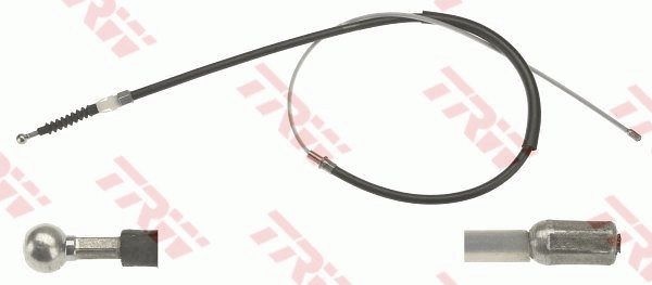 TRW Brake Cable VW,AUDI,SKODA GCH385 1K0609721AA,1K0609721AT,1K0609721BB Hand Brake Cable,Parking Brake Cable,Cable, parking brake 1K0609721S