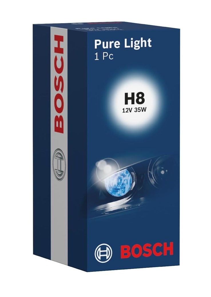 BOSCH Light Bulbs Pure Light WS H8 1 987 302 081 Bulb, fog light VW,AUDI,MERCEDES-BENZ,Golf VII Schrägheck (5G1, BQ1, BE1, BE2),GOLF VI (5K1)