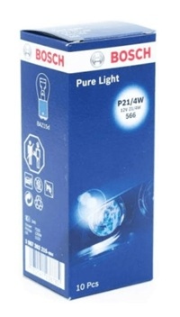 BOSCH Light Bulbs VW,AUDI,MERCEDES-BENZ 1 987 302 215 KDWHLO9589,3436336,12V214WP214WPURELIGHT Bulb, taillight Blister2pcs1987301015,1354871,32010159