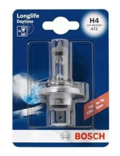 BOSCH Light Bulbs VW,AUDI,MERCEDES-BENZ 1 987 301 054 12V6055WH4LONGLIFEDAYTIME,0050185 Bulb, spotlight