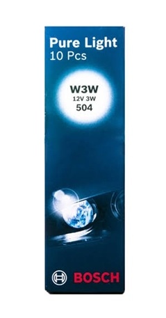 BOSCH Light Bulbs VW,AUDI,OPEL 1 987 302 217 07119978372,71199978372,905358 Bulb, licence plate light 978372,9905358,9978372,12V3WW3WPURELIGHT,1354861