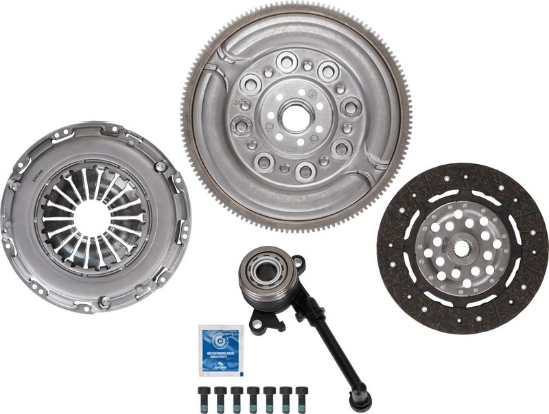 SACHS Clutch with flywheel screws 2290 601 143 Clutch Kit MERCEDES-BENZ,RENAULT,NISSAN,CITAN Kasten (415),Citan Kombi / Tourer (415),CITAN Mixto (415)