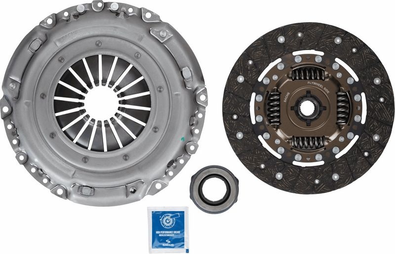 SACHS Clutch 3000 951 605 Clutch Kit VW,AUDI,SKODA,Transporter IV Bus (70B, 70C, 7DB, 7DK, 70J, 70K, 7DC, 7DJ),GOLF II (19E, 1G1),GOLF III (1H1)