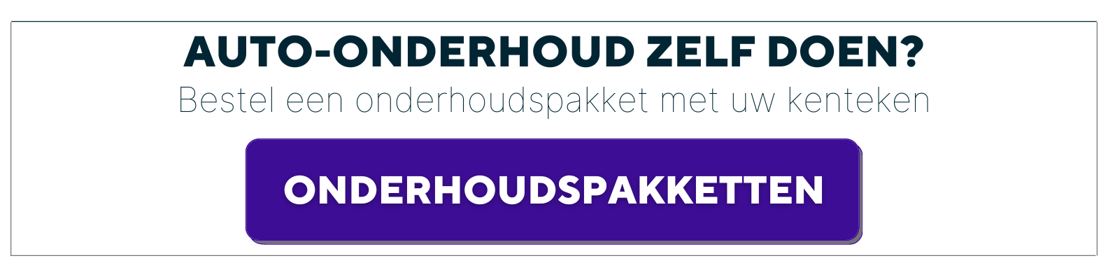 Onderhoudspakketten
