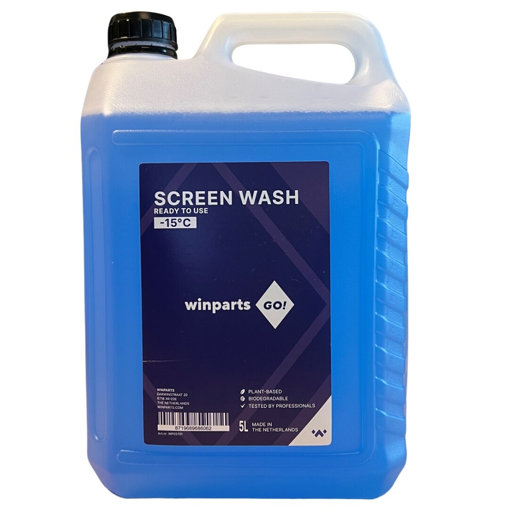 Winter ruitenwisservloeistof van Winparts GO! 