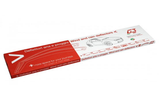 Deflectores de viento laterales delanteros G3 compatibles con Volkswagen Tiguan 2024+, Imagen 4