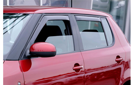 Deflectores de viento laterales Classic completos aptos para Renault Clio IV Grandtour 5 puertas 2012-2019