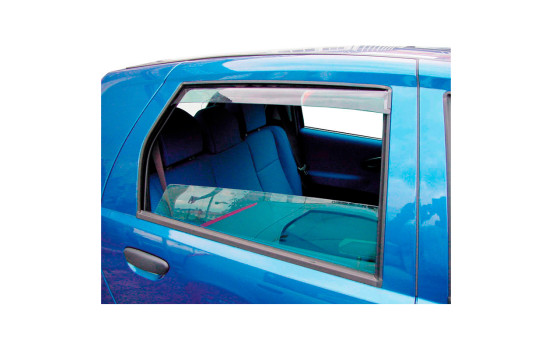 Deflectores de viento laterales ClimAir Master (traseros) BMW X2 (U10) 2023- incl. iX2 - Puertas traseras