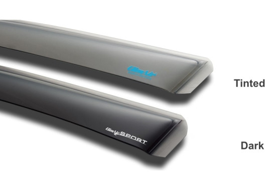 Deflectores de viento laterales compatibles con Kia Pro Cee'd 3 puertas 2007-2012, Imagen 2