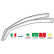 Deflectores de viento laterales delanteros G3 compatibles con Volkswagen Tiguan 2024+, Miniatura 5