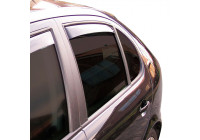 Deflectores de viento laterales Master Dark (traseros) adecuados para Citroën C3 Aircross 2017-