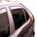 Deflectores de viento laterales Master Dark (traseros) adecuados para Mini One/Cooper/S F55 5 puertas 2014-