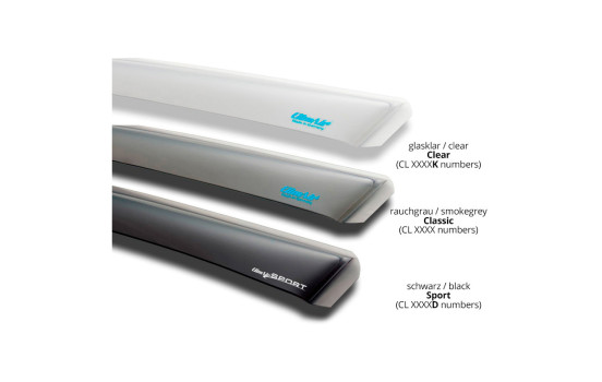 Deflectores de viento laterales Master Dark (traseros) adecuados para Mini One/Cooper/S F55 5 puertas 2014-, Imagen 2