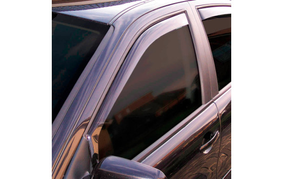 Deflectores de viento laterales oscuros para Audi Q3 (F3B) 2019-