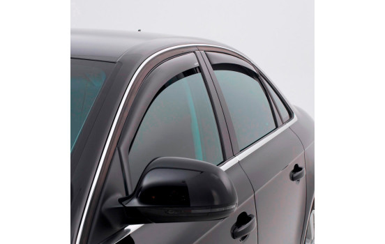 Deflectores de viento laterales oscuros para Audi Q3 (F3B) 2019-, Imagen 3