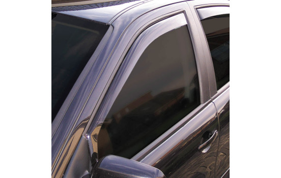 Deflectores de viento laterales oscuros para Mercedes GLC Coupé (C253) 2016-