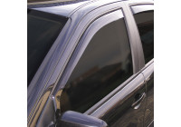Deflectores de viento laterales oscuros para Suzuki Ignis 5 puertas 2016-
