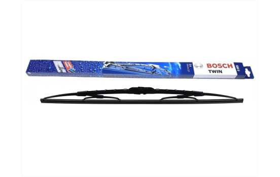 Escobilla limpiaparabrisas Bosch Twin 550U - Longitud: 550 mm - Escobilla limpiaparabrisas delantera simple