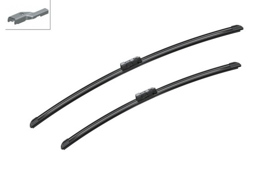 Escobillas limpiaparabrisas Bosch Aerotwin A225S - Longitud: 650/550 mm - juego de escobillas limpiaparabrisas delantera, Imagen 7