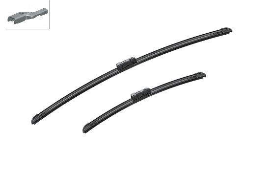 Escobillas limpiaparabrisas Bosch Aerotwin A414S - Longitud: 650/400 mm - juego de escobillas limpiaparabrisas delantera, Imagen 4