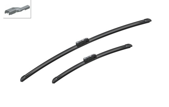 Escobillas limpiaparabrisas Bosch Aerotwin A414S - Longitud: 650/400 mm - juego de escobillas limpiaparabrisas delantera, Imagen 6