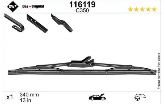 Limpiaparabrisas 116119 SWF, Imagen 3