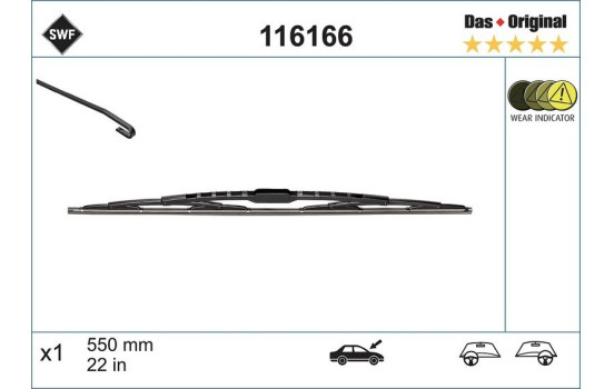 Limpiaparabrisas 116166 SWF, Imagen 3