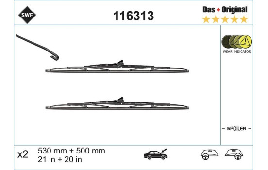 Limpiaparabrisas 116313 SWF, Imagen 3