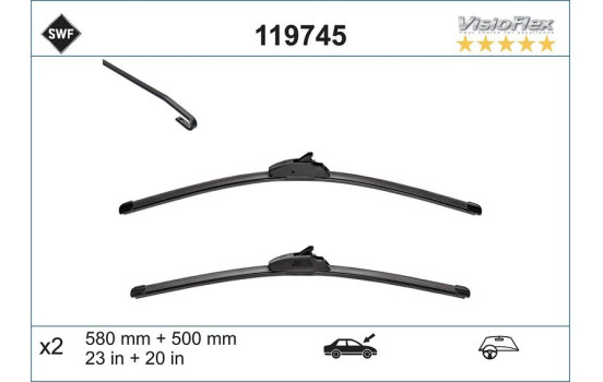 Limpiaparabrisas 119745 SWF, Imagen 2