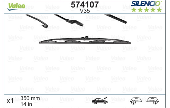 Limpiaparabrisas 574107 Valeo, Imagen 7