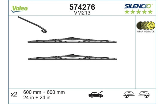 Limpiaparabrisas 574276 Valeo, Imagen 3