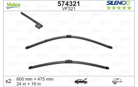 Limpiaparabrisas 574321 Valeo, Imagen 4