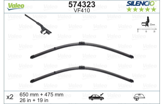 Limpiaparabrisas 574323 Valeo, Imagen 4