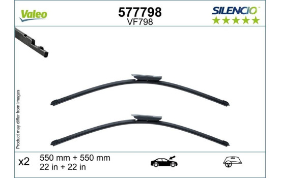 Limpiaparabrisas 577798 Valeo