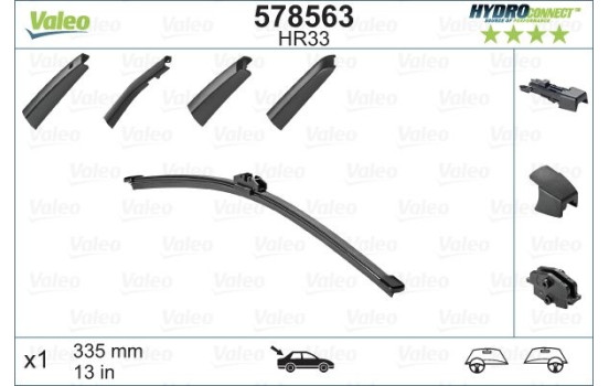 Limpiaparabrisas 578563 Valeo, Imagen 3