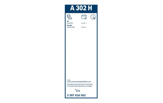 Limpiaparabrisas A302H, Imagen 6