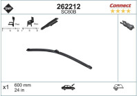 Limpiaparabrisas SC60B para BUTTERFLY de 60 cm 262.212 SWF