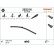 Limpiaparabrisas SC70B para BUTTERFLY de 70 cm 262.216 SWF