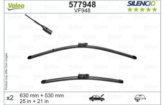 Limpiaparabrisas VF948 577948 Valeo, Imagen 2
