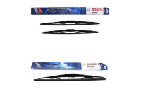 Paquete económico de escobillas limpiaparabrisas Bosch 361 + H400