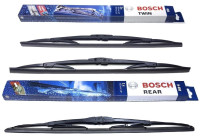 Paquete económico de escobillas limpiaparabrisas Bosch 450 + H450